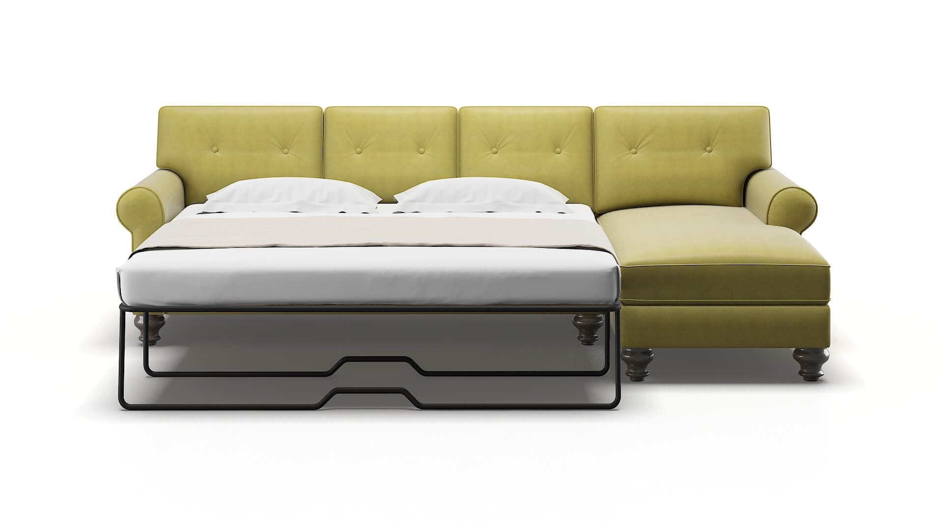 Farah Bella Apple Panel Sleeper Espresso legs 1