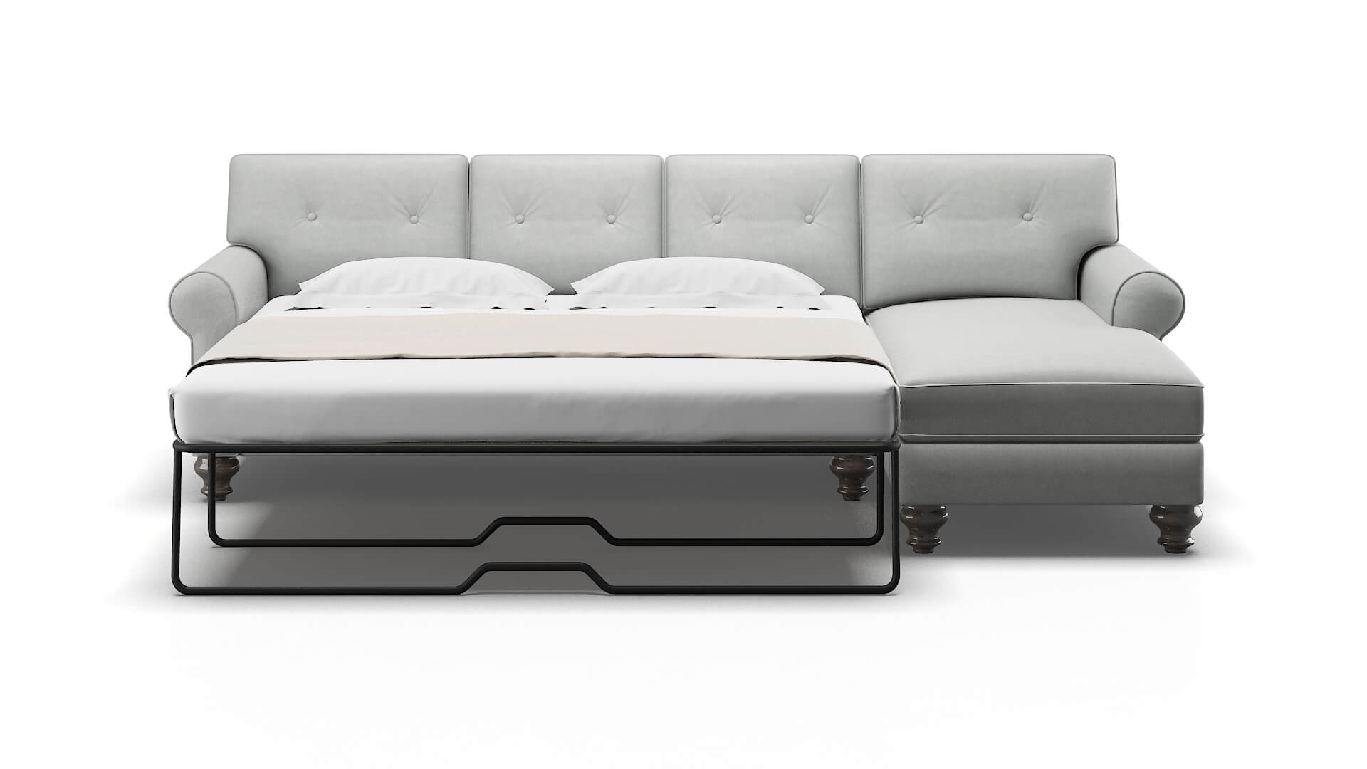 Farah Dawson Platinum Panel Sleeper Espresso legs 1