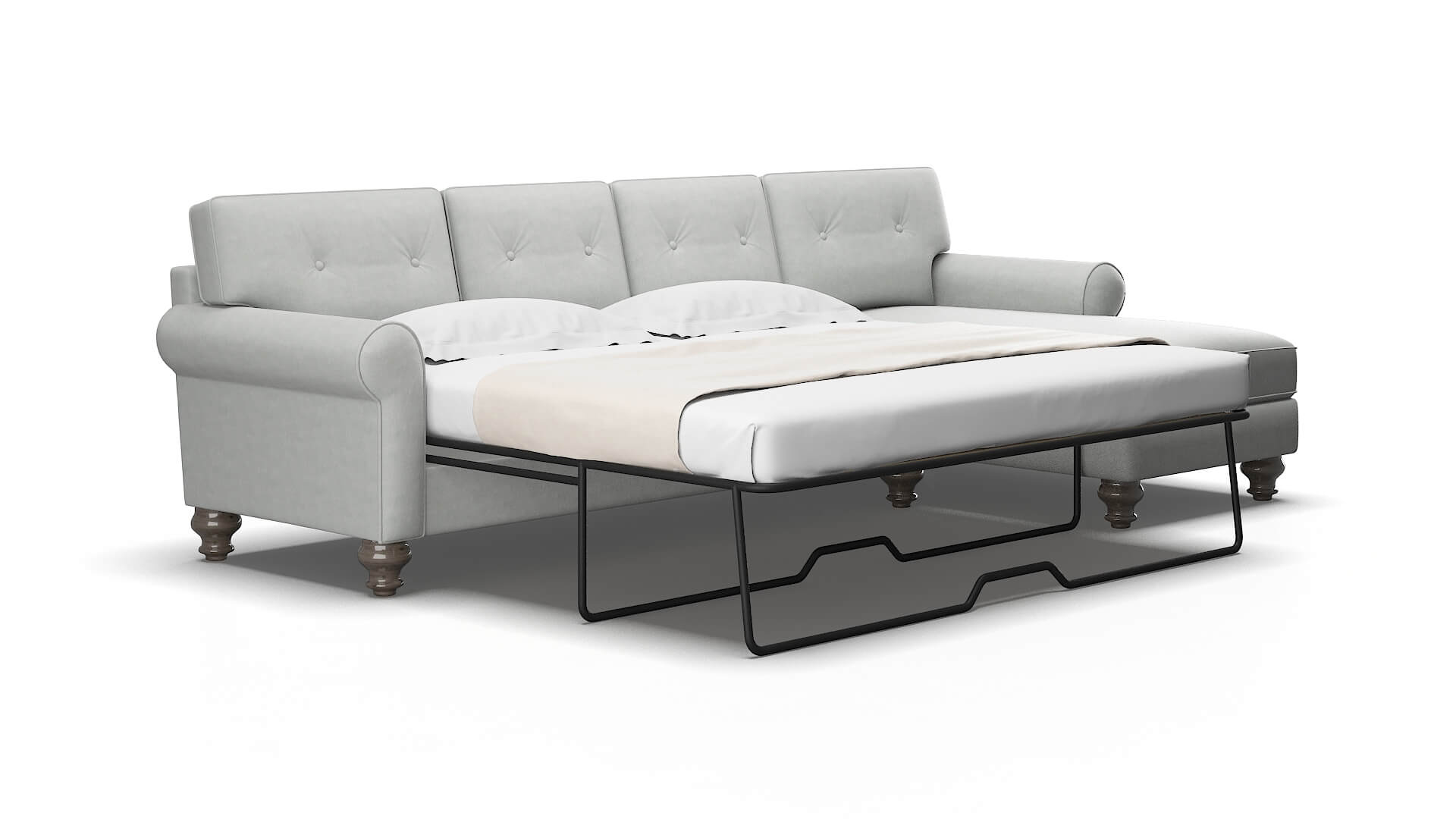 Farah Dawson Platinum Panel Sleeper Espresso legs 2