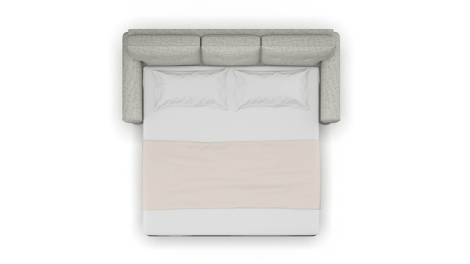 Farah Derby Ash Sofa Sleeper Espresso legs 3