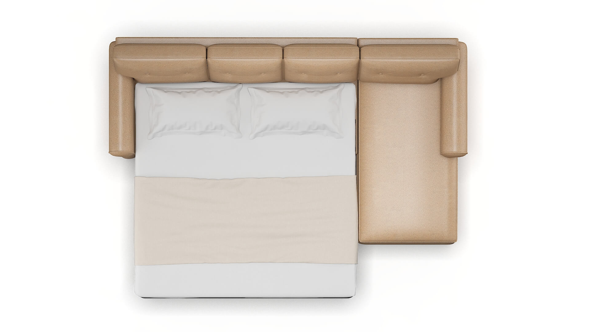 Farah Ford Dune Panel Sleeper Espresso legs 3