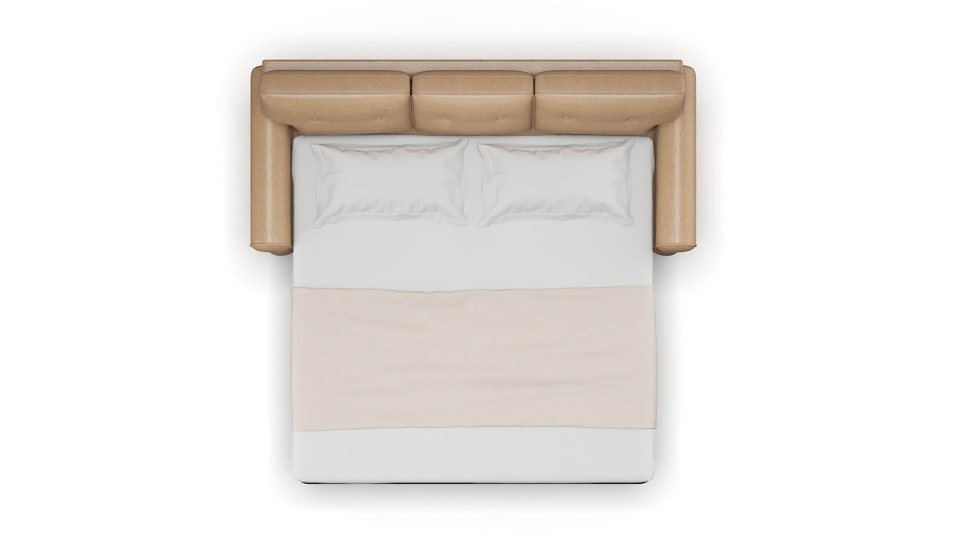 Farah Ford Dune Sofa Sleeper Espresso legs 3