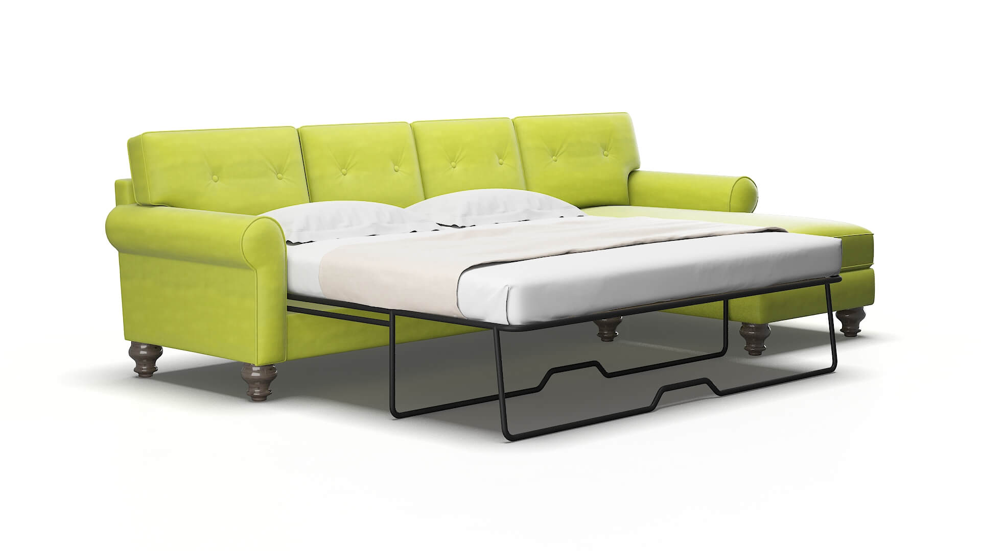 Farah Hathaway apple Panel sleeper Espresso Legs  2