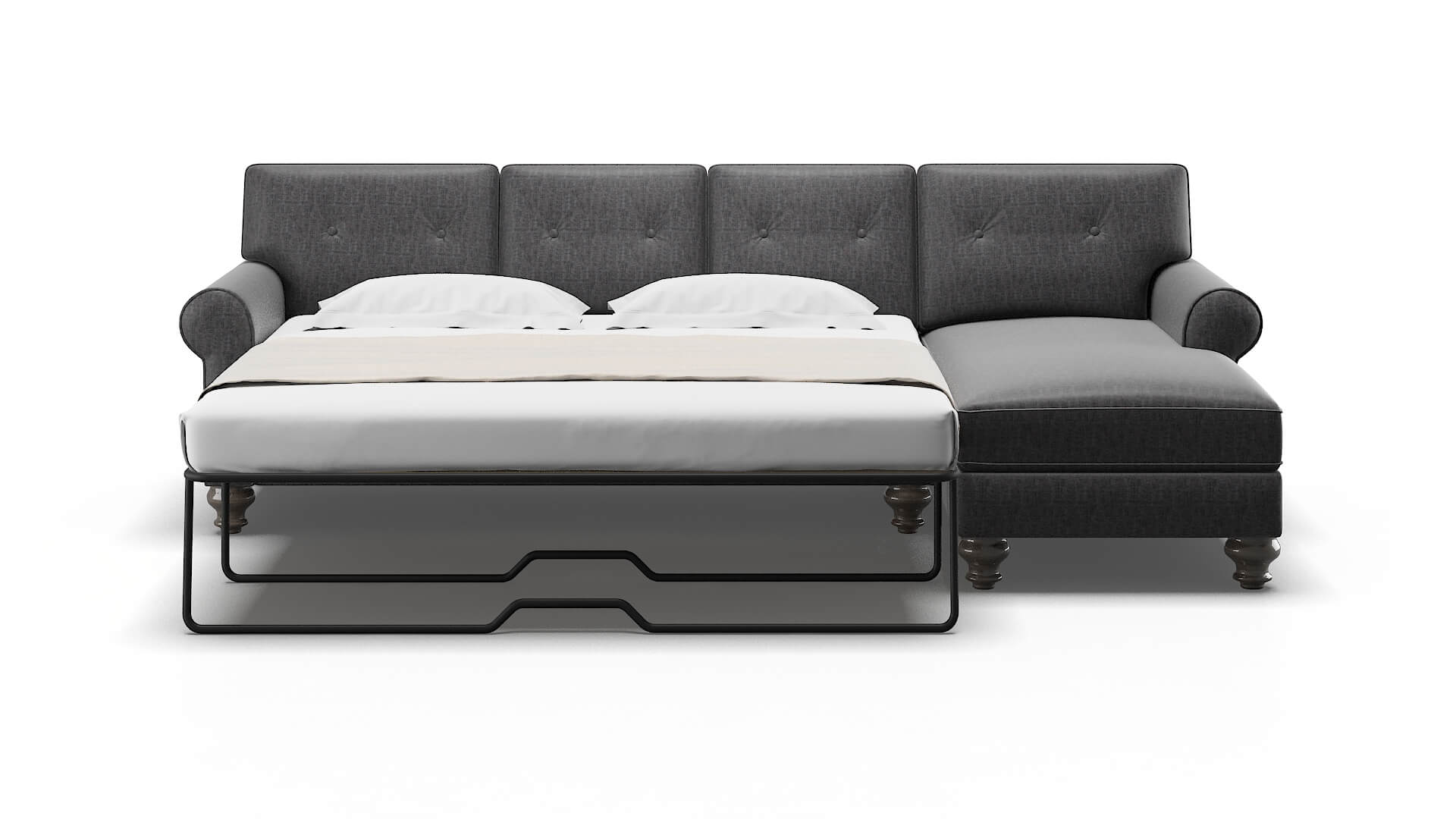 Farah Marcy Baltic Panel Sleeper Espresso legs 1