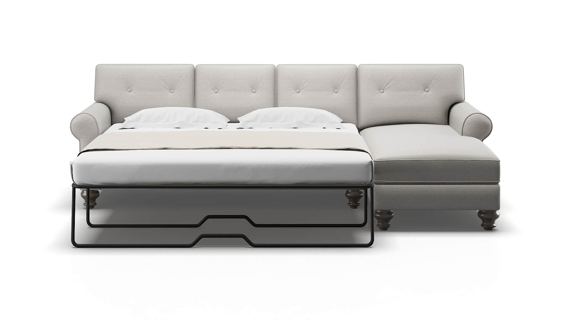 Farah Naples Ash Panel Sleeper Espresso legs 1