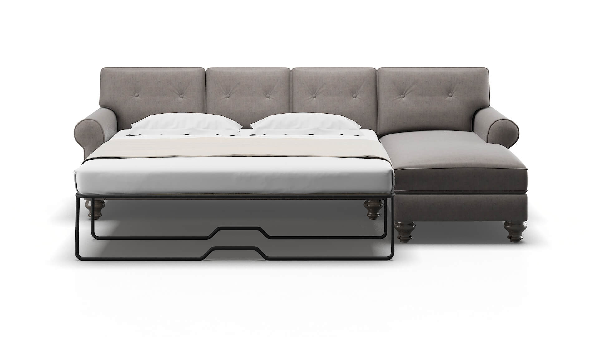 Farah Noble Otter Panel Sleeper Espresso legs 1