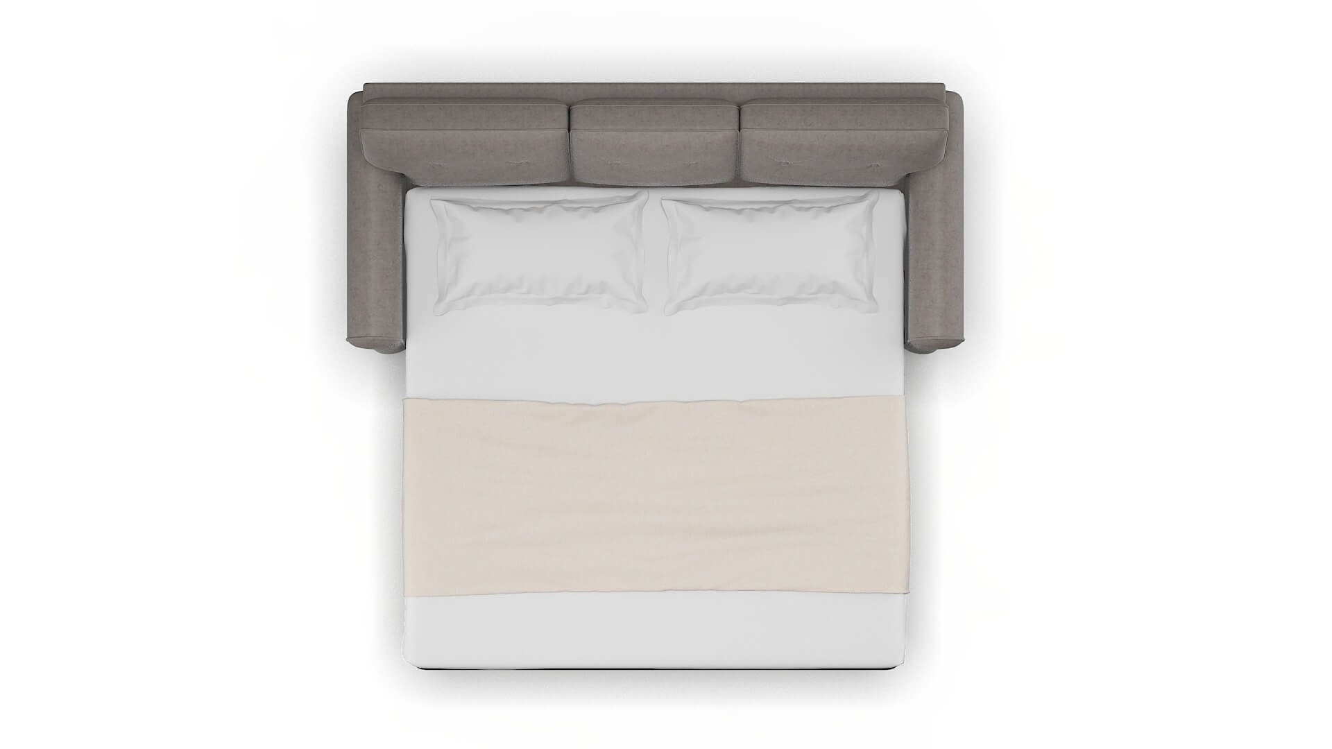 Farah Noble Otter Sofa Sleeper Espresso legs 3