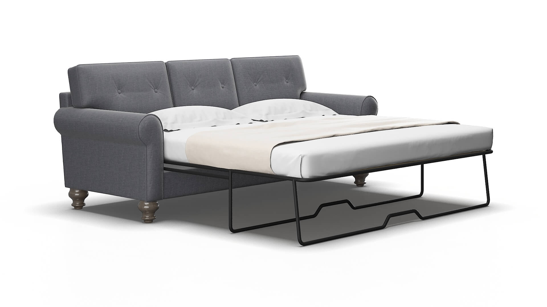 Farah Notion graphite Sofa sleeper Espresso Legs  2
