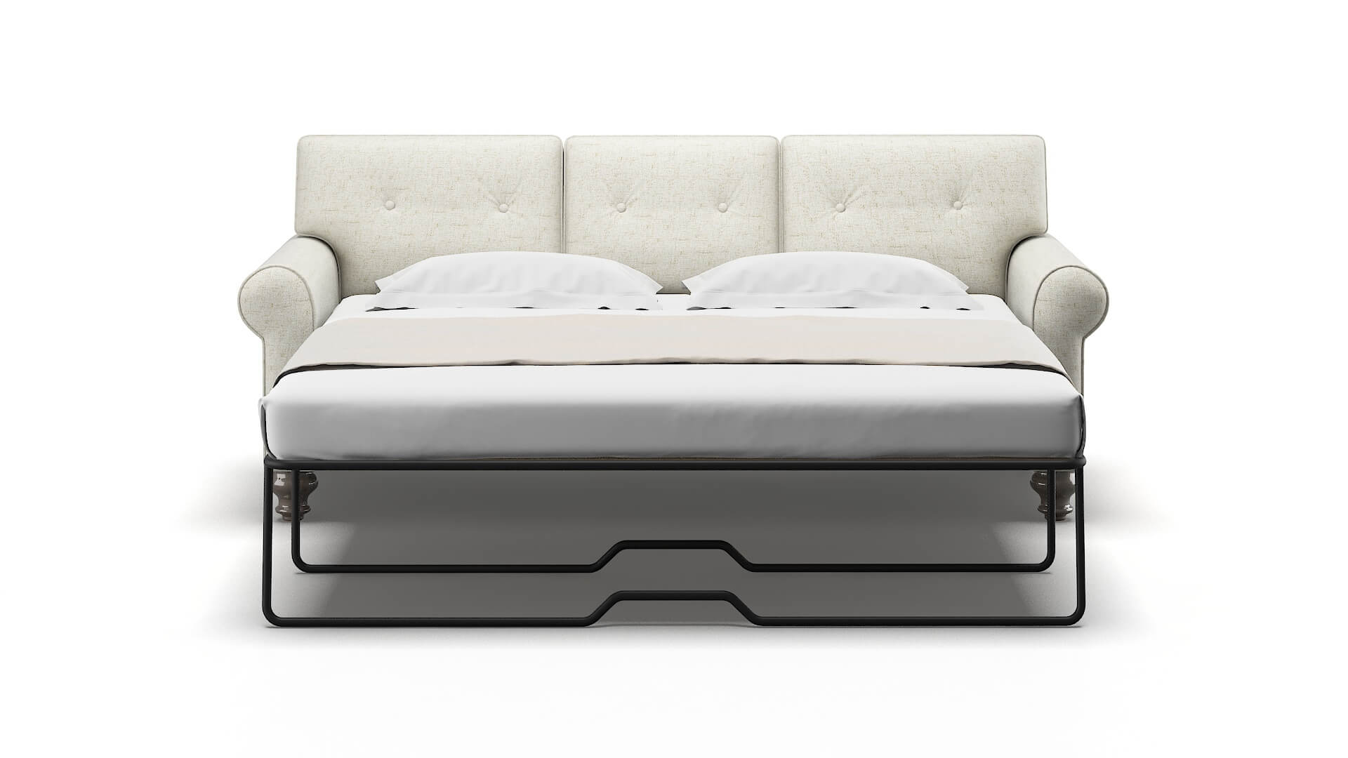 Farah Oceanside Birch Sofa Sleeper Espresso legs 1