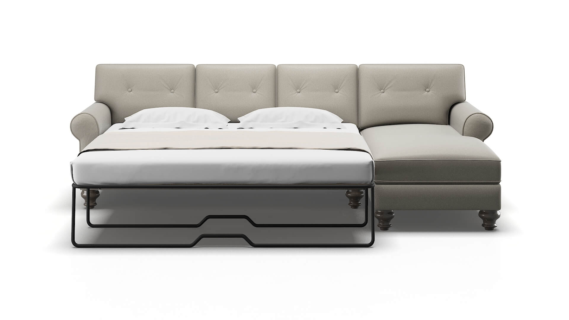 Farah Oscar Silver Panel Sleeper Espresso legs 1