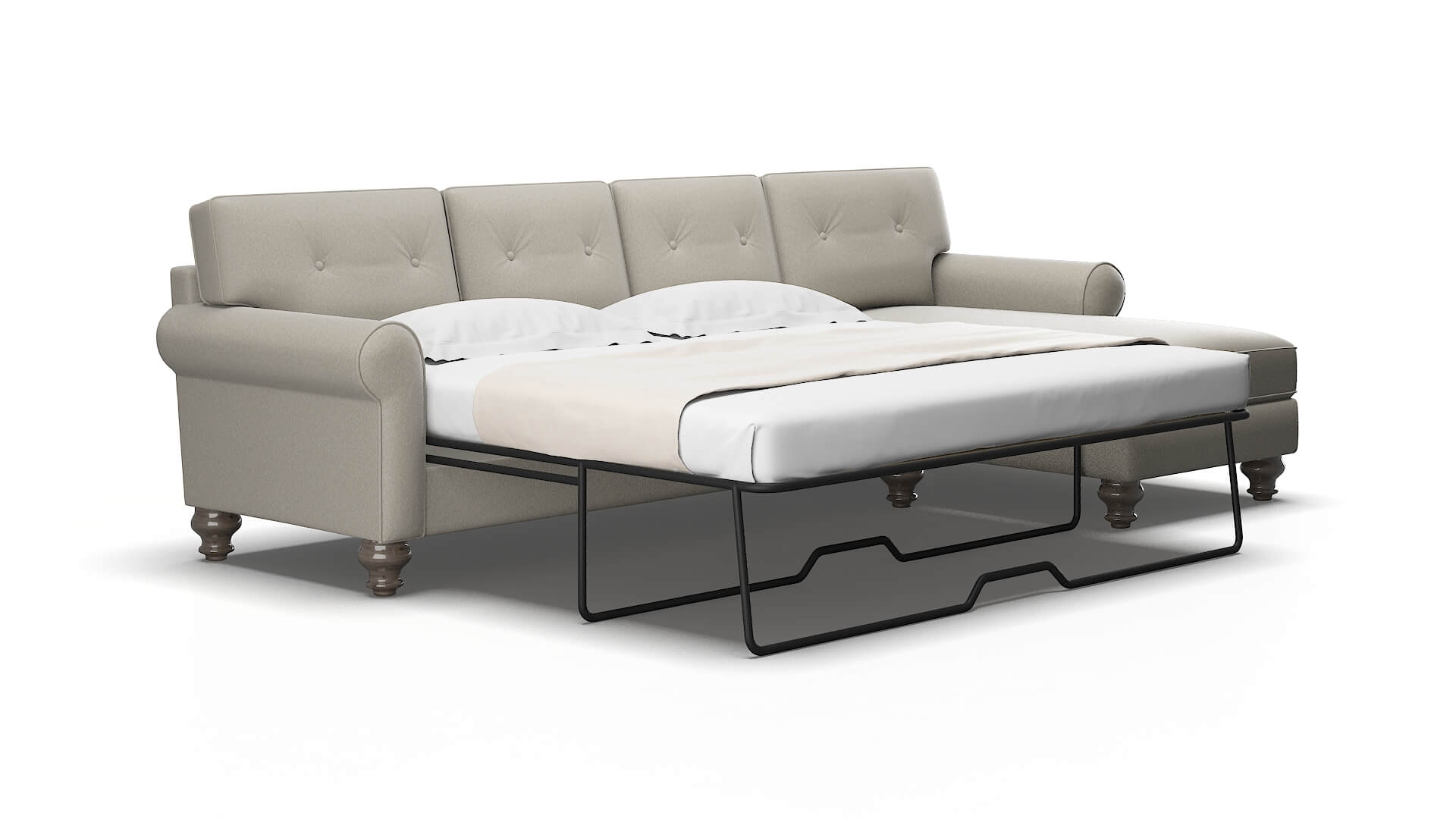 Farah Oscar Silver Panel Sleeper Espresso legs 2