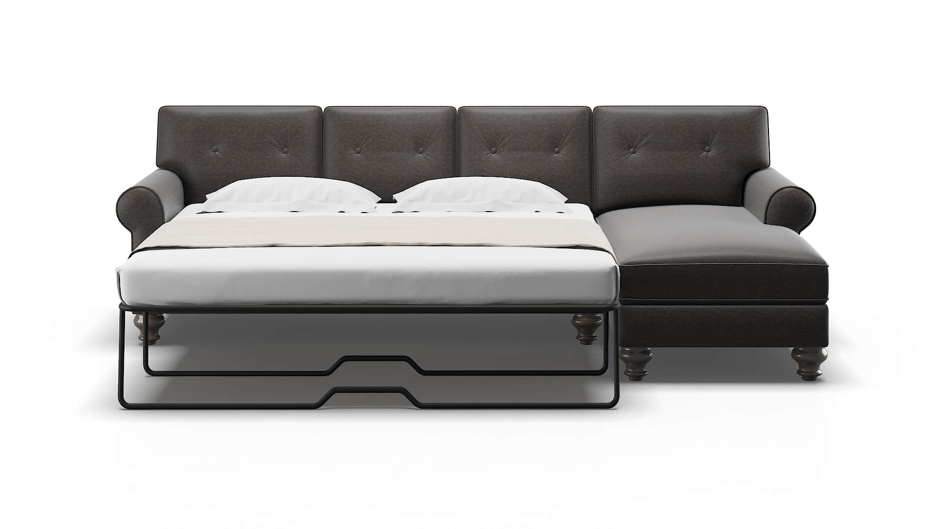 Farah Phoenix Chocolate Panel Sleeper Espresso legs 1