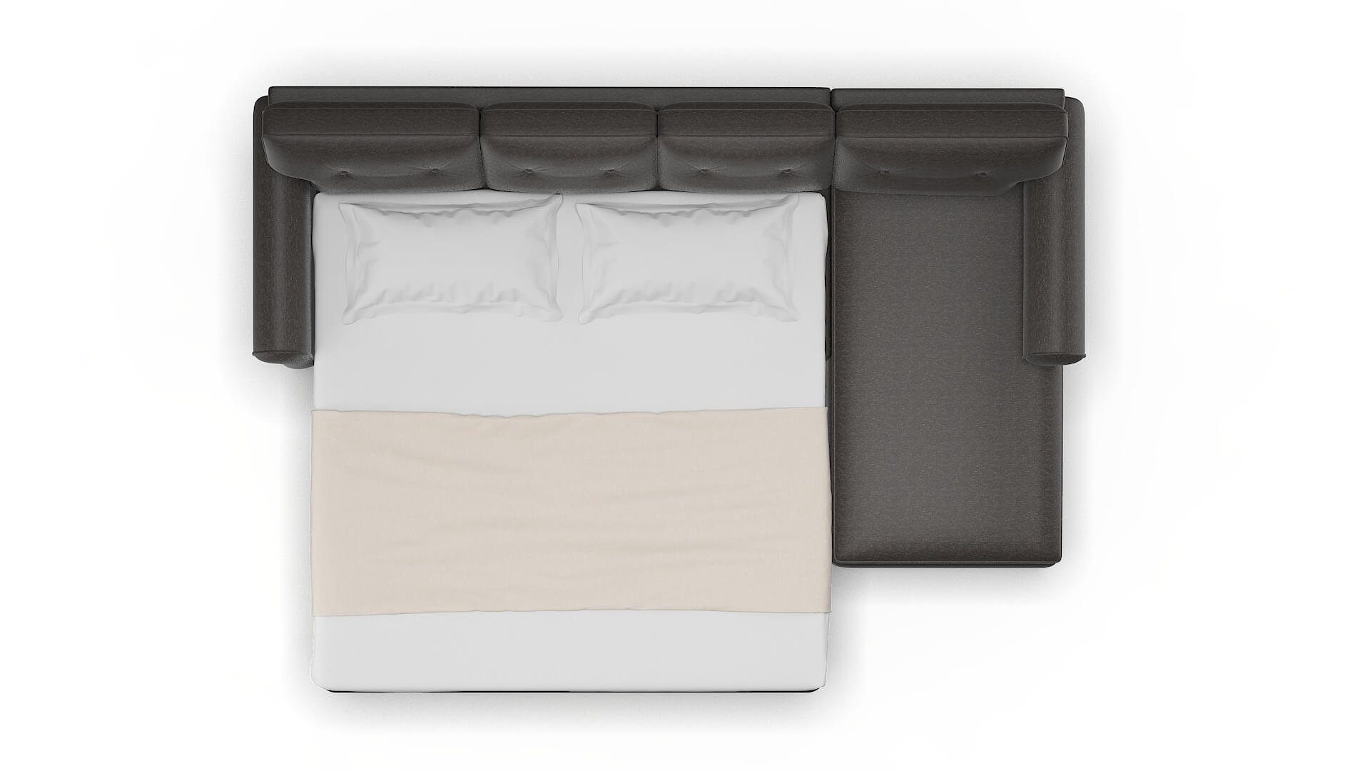 Farah Phoenix Chocolate Panel Sleeper Espresso legs 3