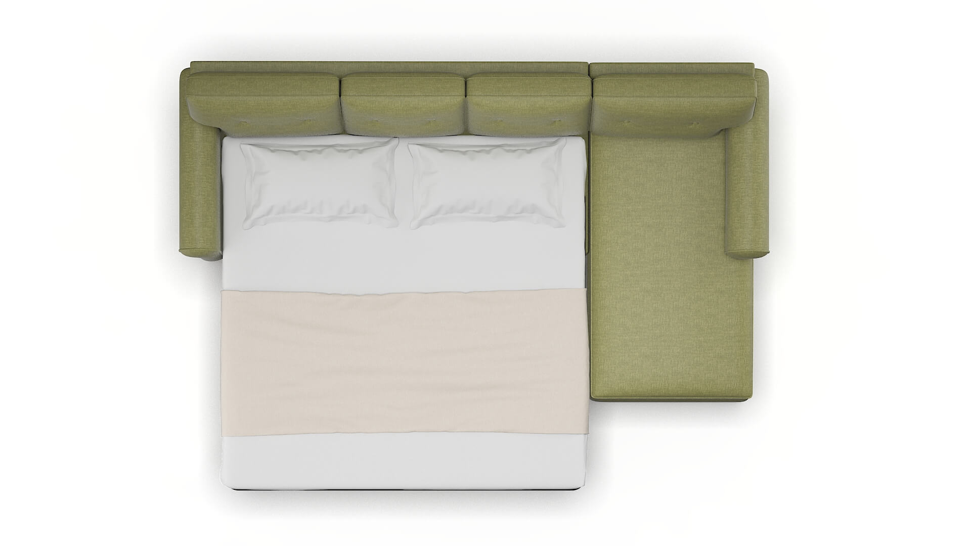 Farah Portland Basil Panel Sleeper Espresso legs 3