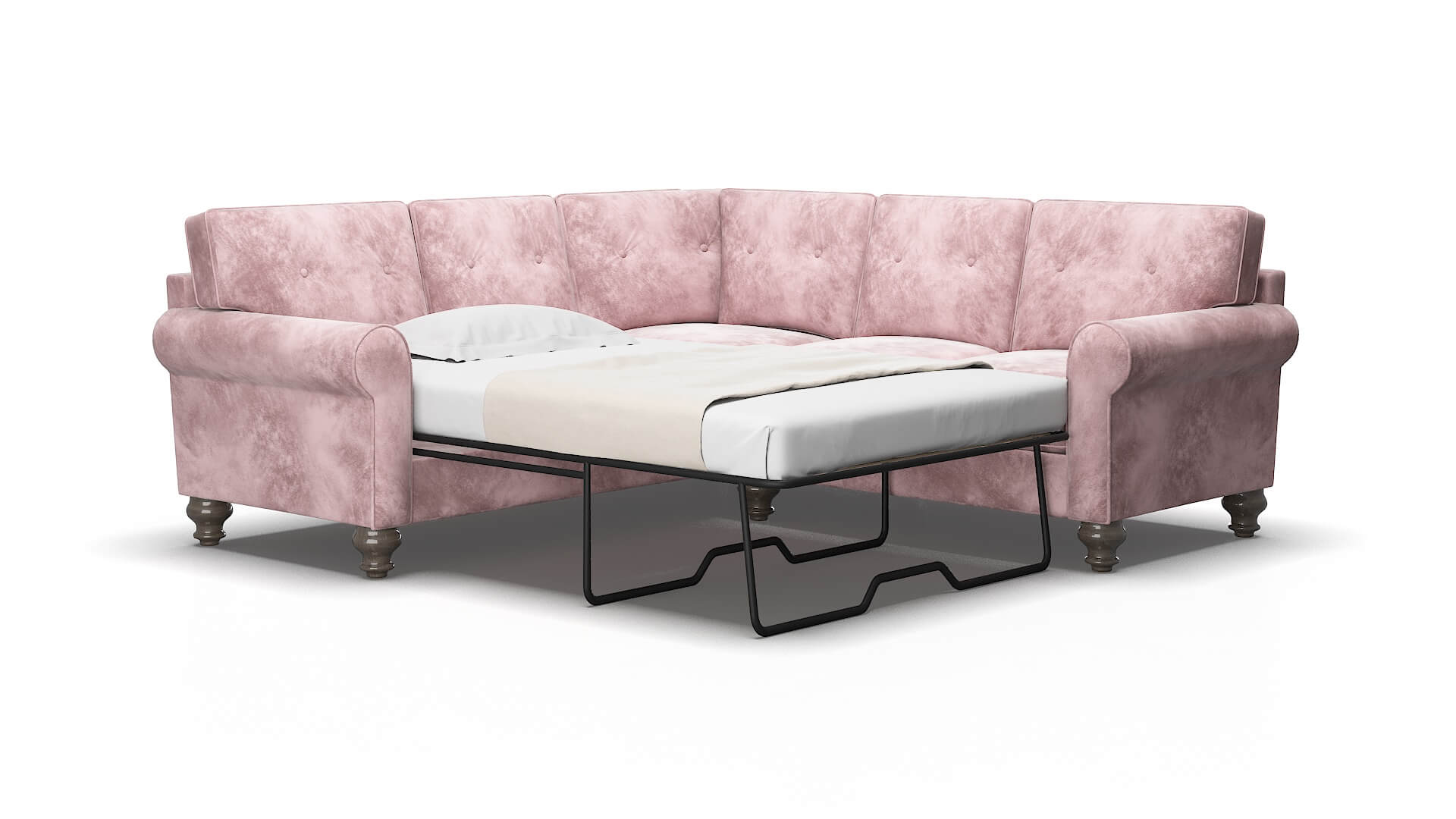 Farah Quartz 705 Sectional sleeper Espresso Legs  2