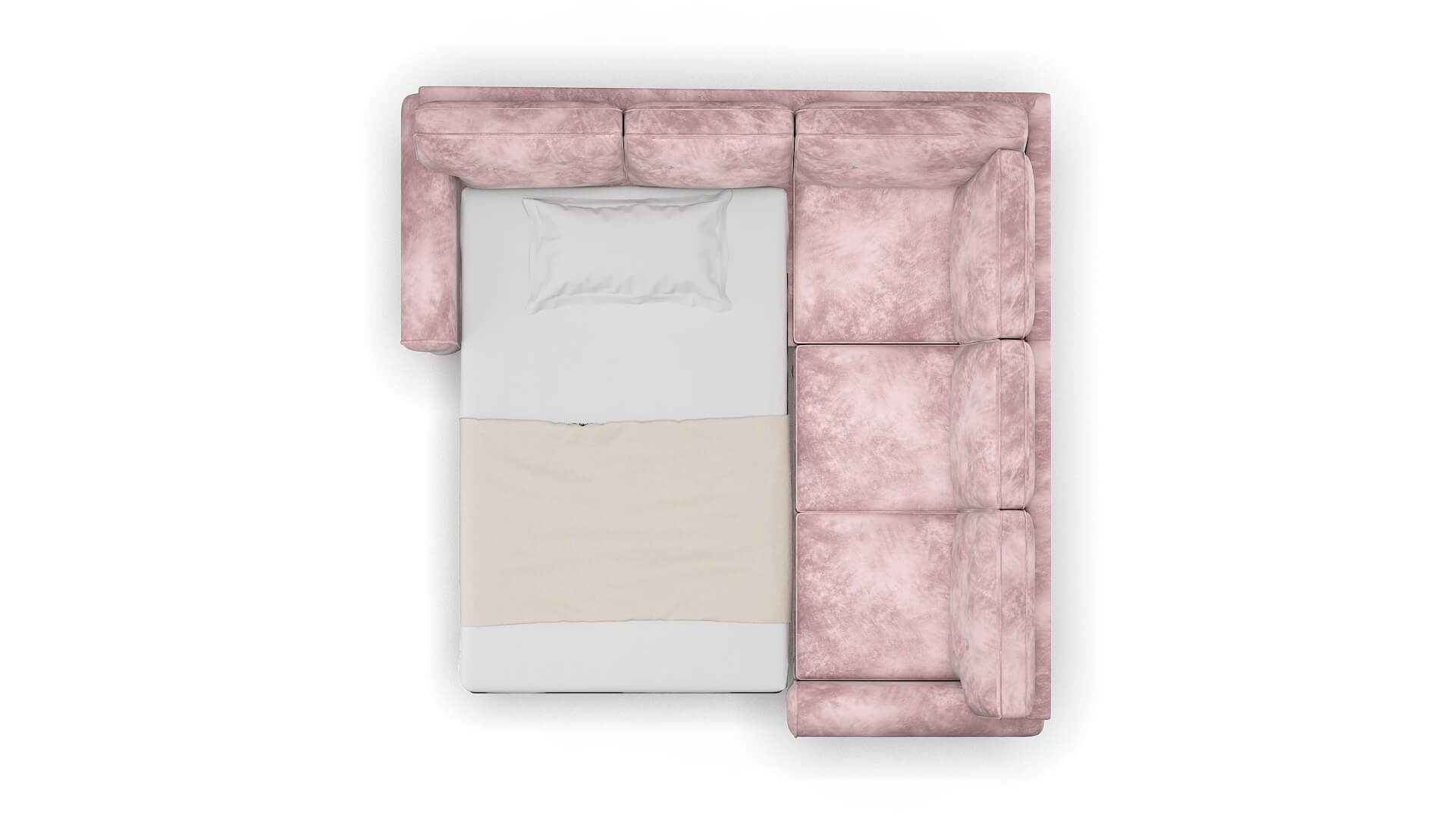 Farah Quartz 705 Sectional Sleeper Espresso legs 3