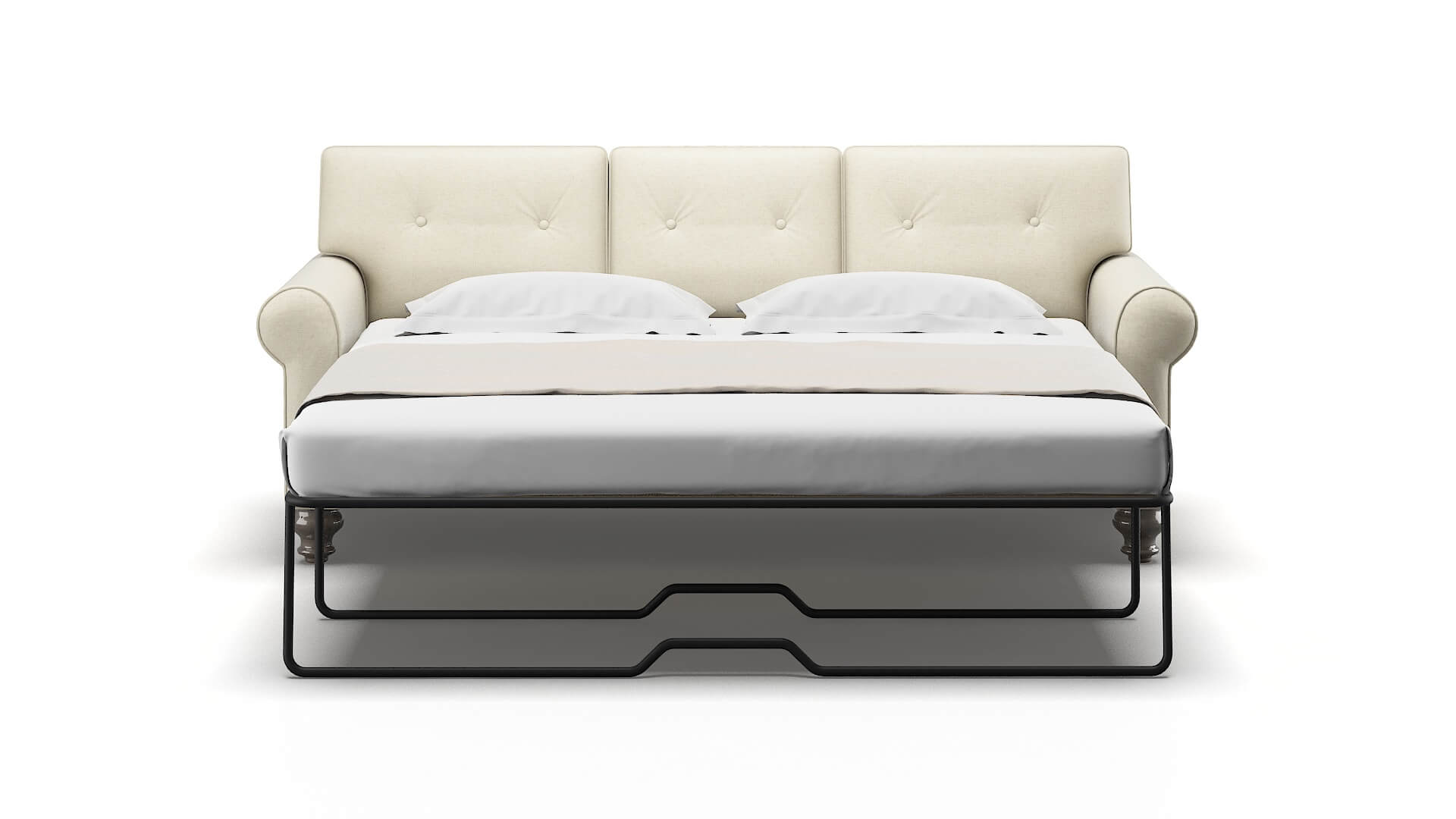 Farah Redondo Oyster Sofa Sleeper Espresso legs 1