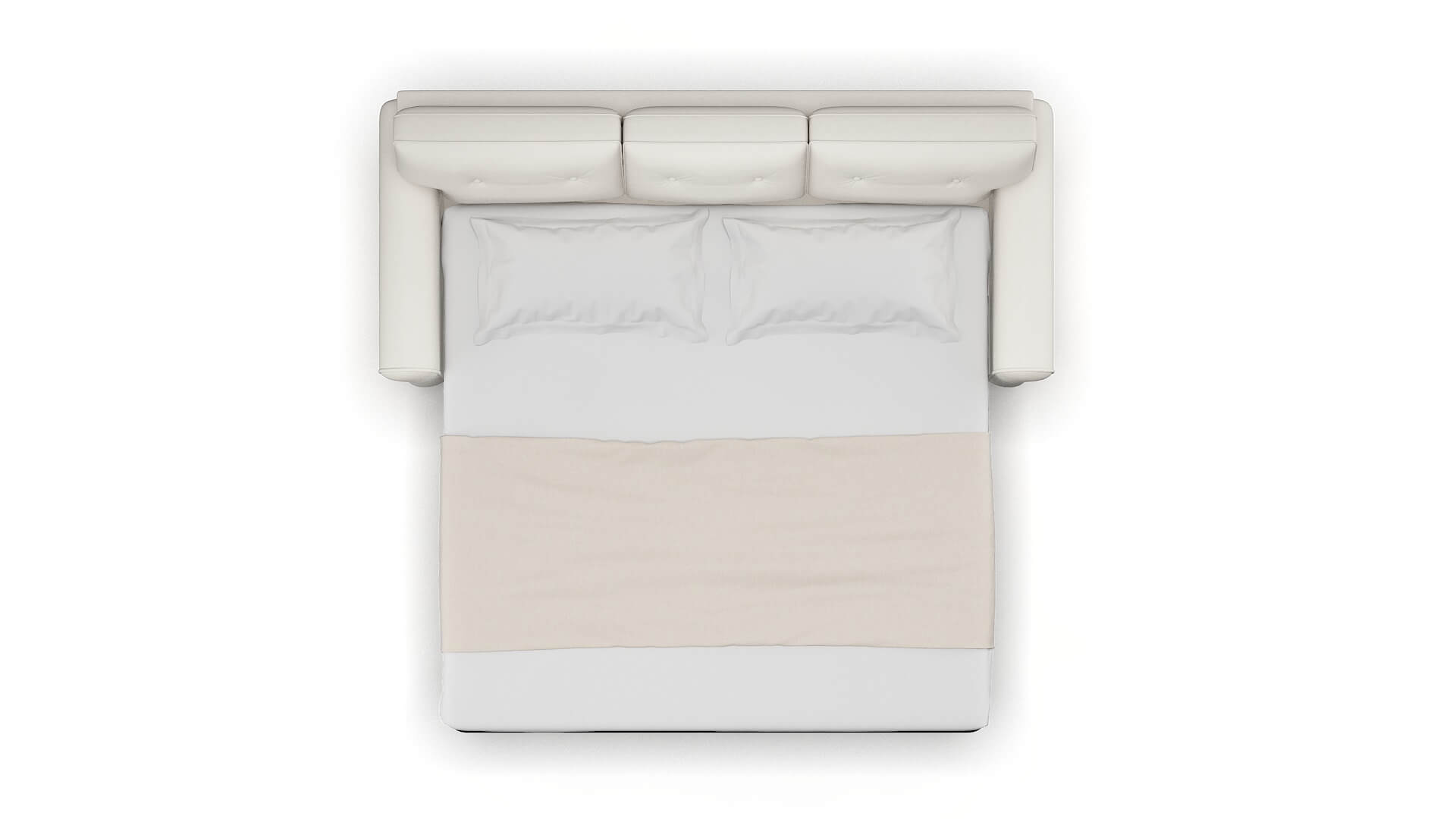 Farah Redondo Pearl Sofa Sleeper Espresso legs 3