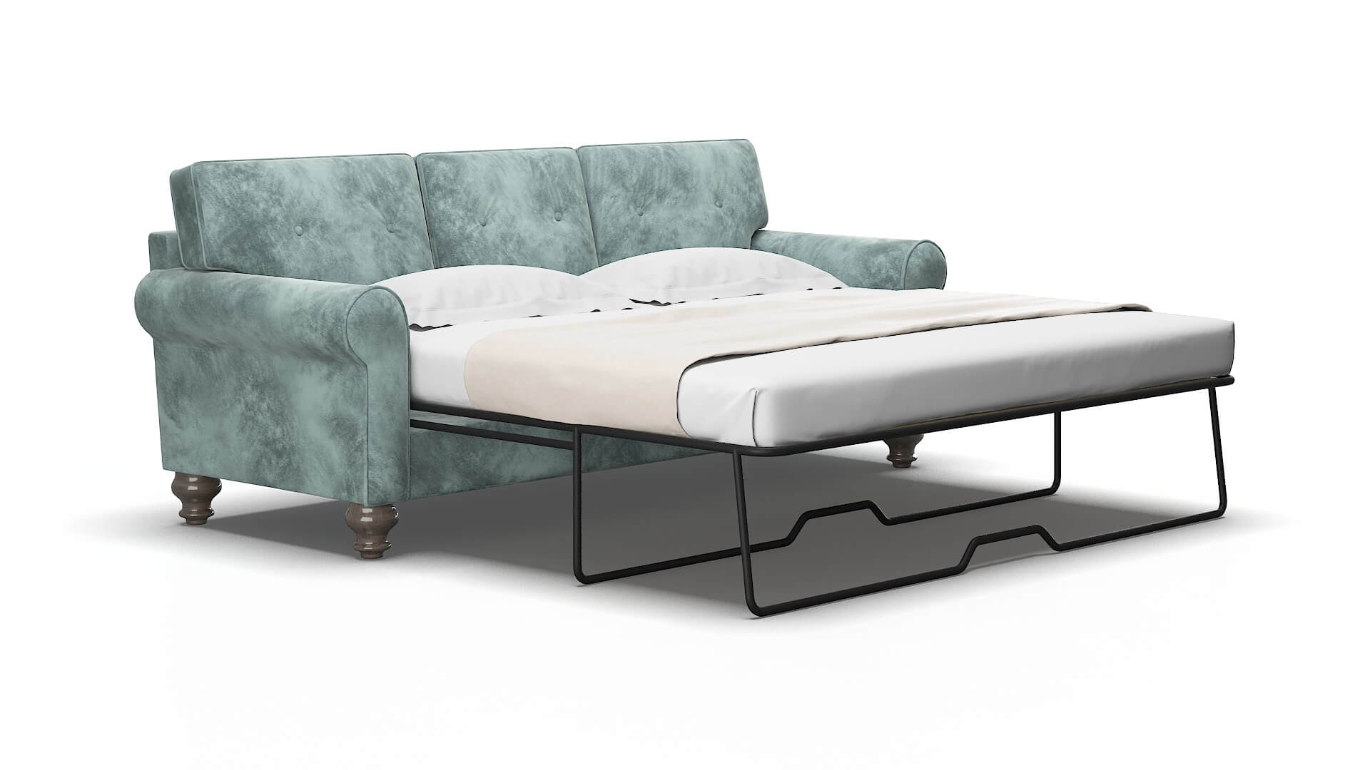 Farah Royale cloud Sofa sleeper Espresso Legs  2