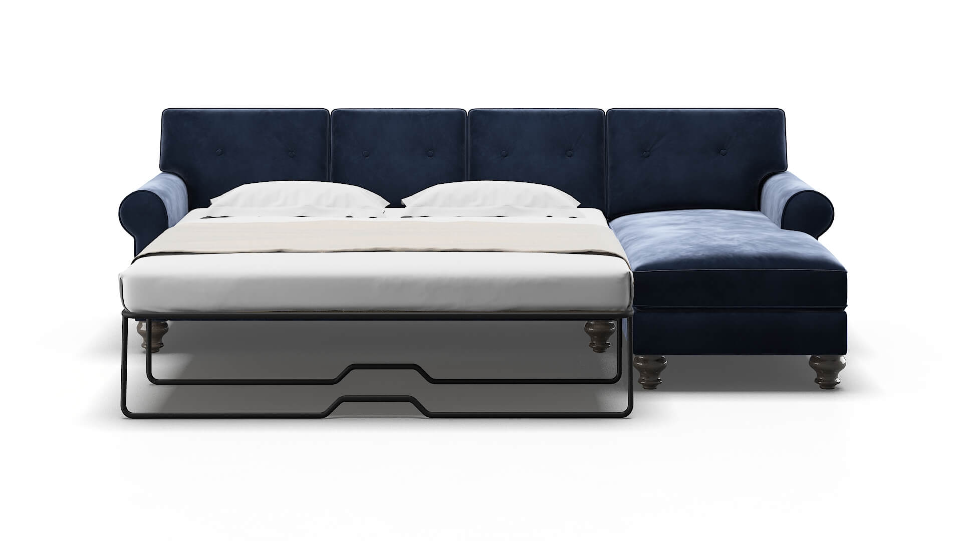 Farah Royale Cobalt Panel Sleeper Espresso legs 1