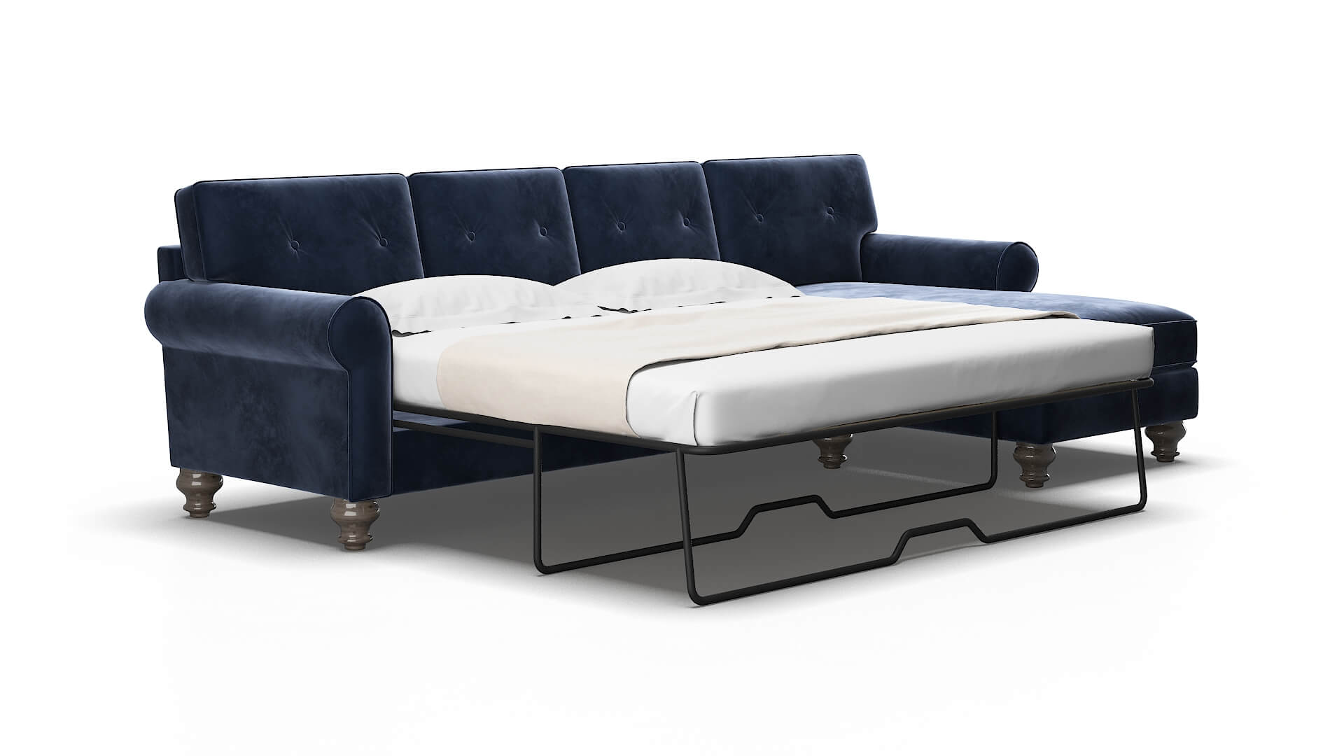 Farah Royale cobalt Panel sleeper Espresso Legs  2