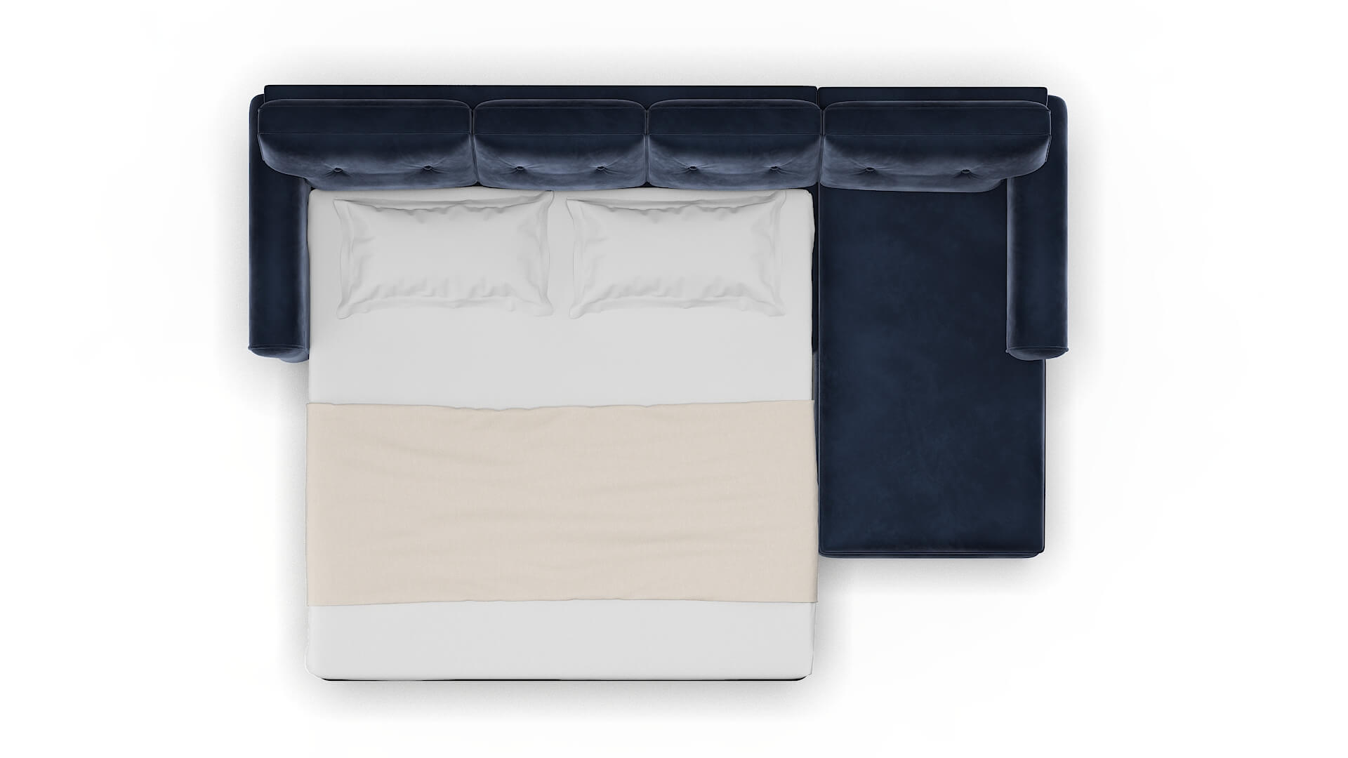 Farah Royale Cobalt Panel Sleeper Espresso legs 3