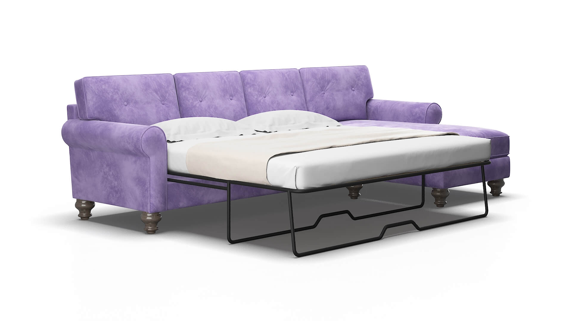 Farah Royale lavender Panel sleeper Espresso Legs  2