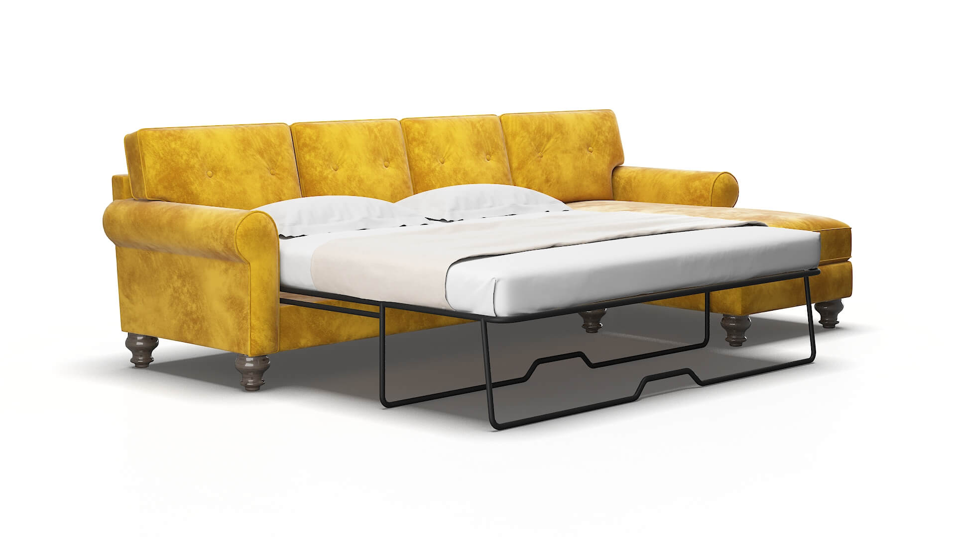 Farah Royale marigold Panel sleeper Espresso Legs  2