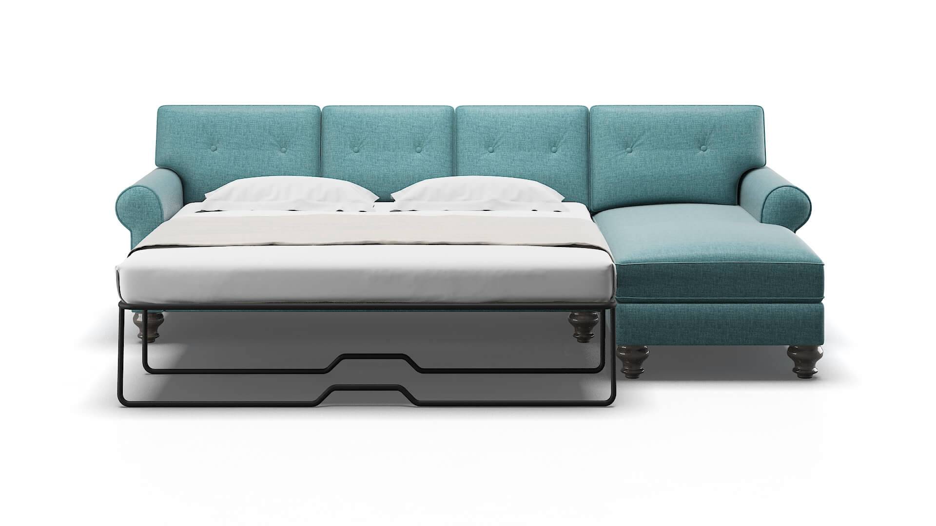 Farah Simplex Blue_moon Panel Sleeper Espresso legs 1