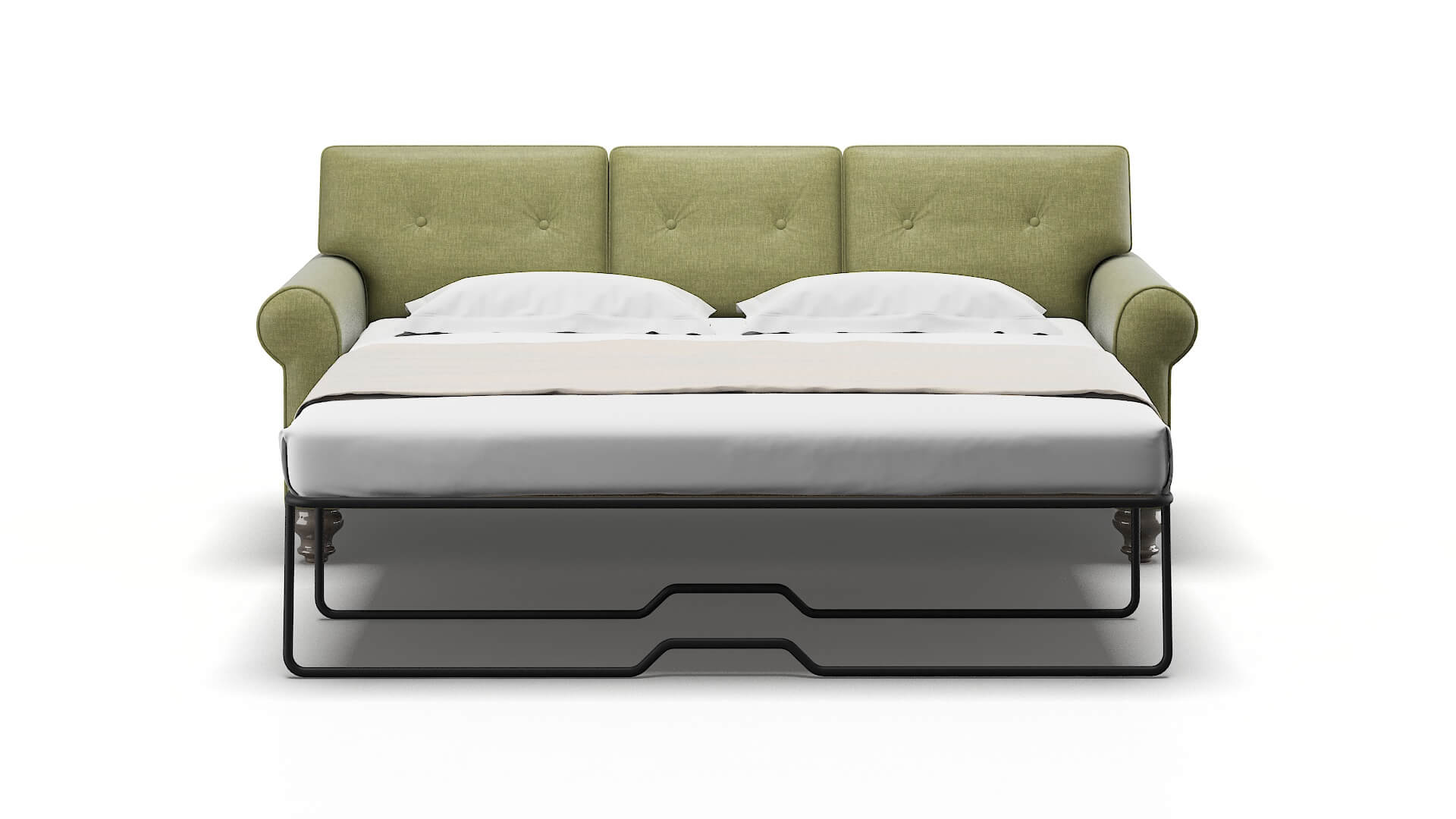Farah Simplex Sour_apple Sofa Sleeper Espresso legs 1
