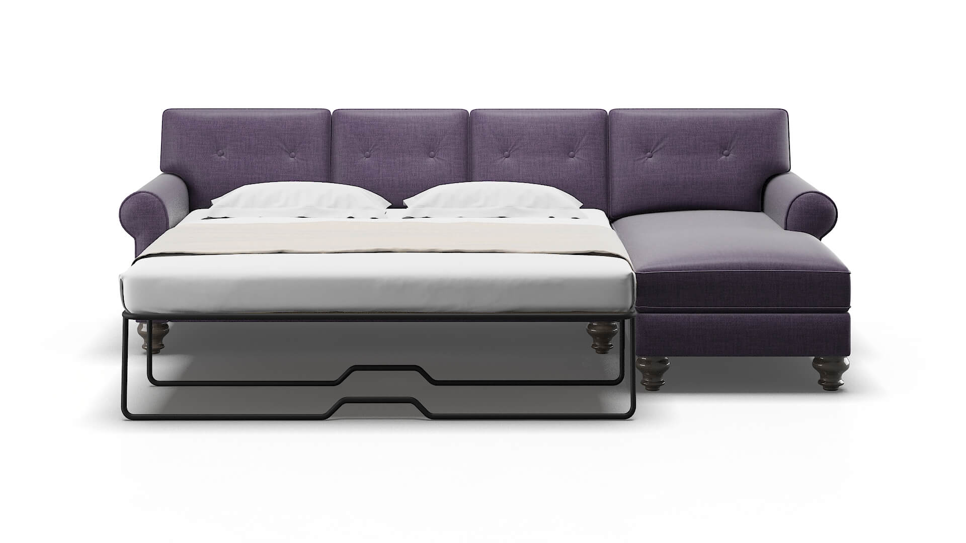 Farah Tess Blackberry Panel Sleeper Espresso legs 1