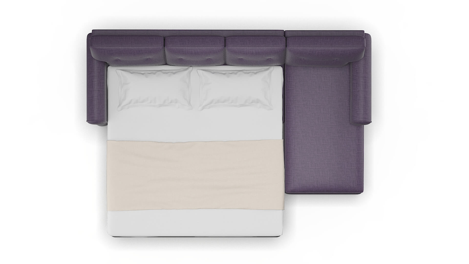 Farah Tess Blackberry Panel Sleeper Espresso legs 3