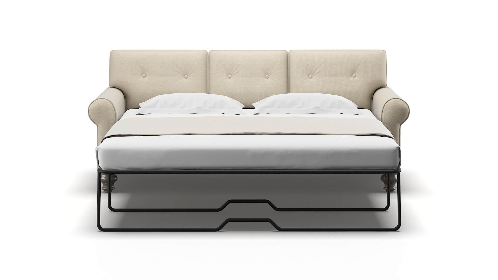 Farah Urban_d Silver Sofa Sleeper Espresso legs 1