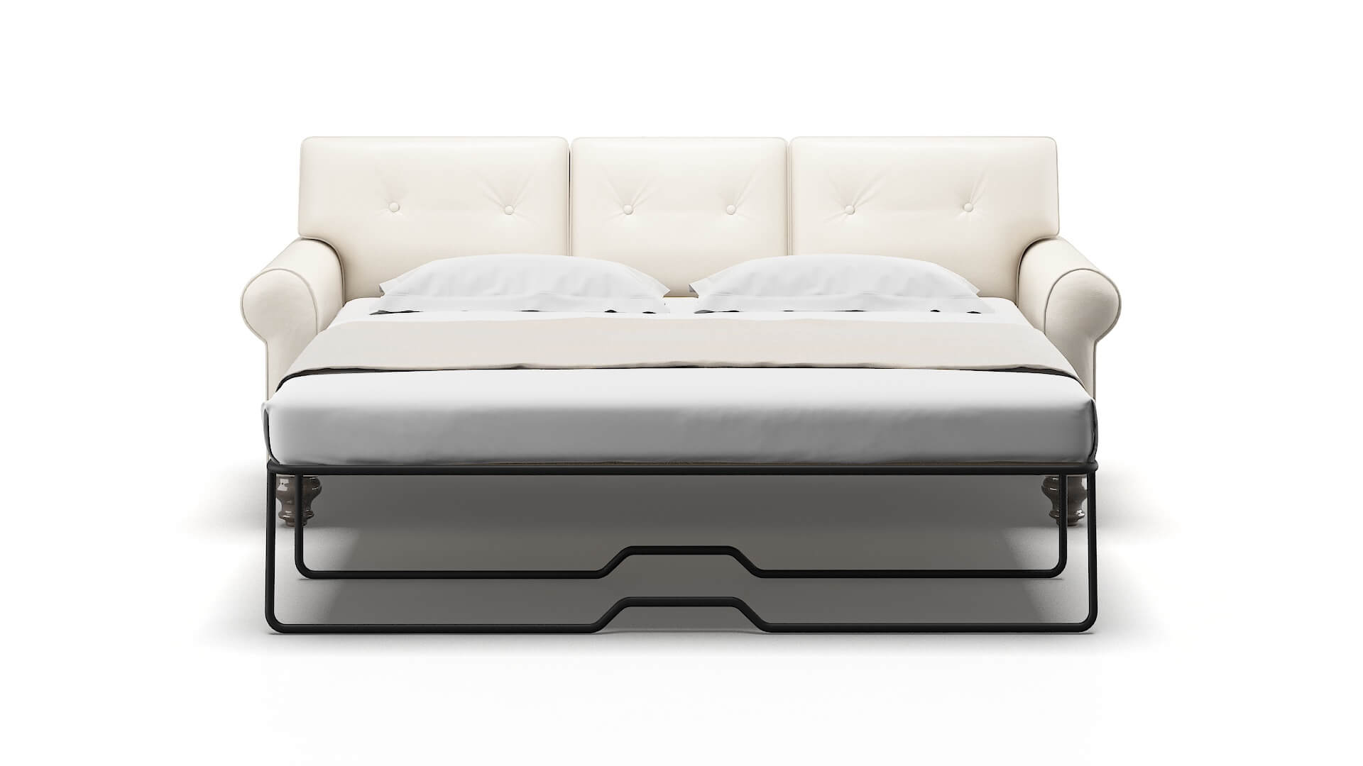 Farah Urban_d Snow Sofa Sleeper Espresso legs 1
