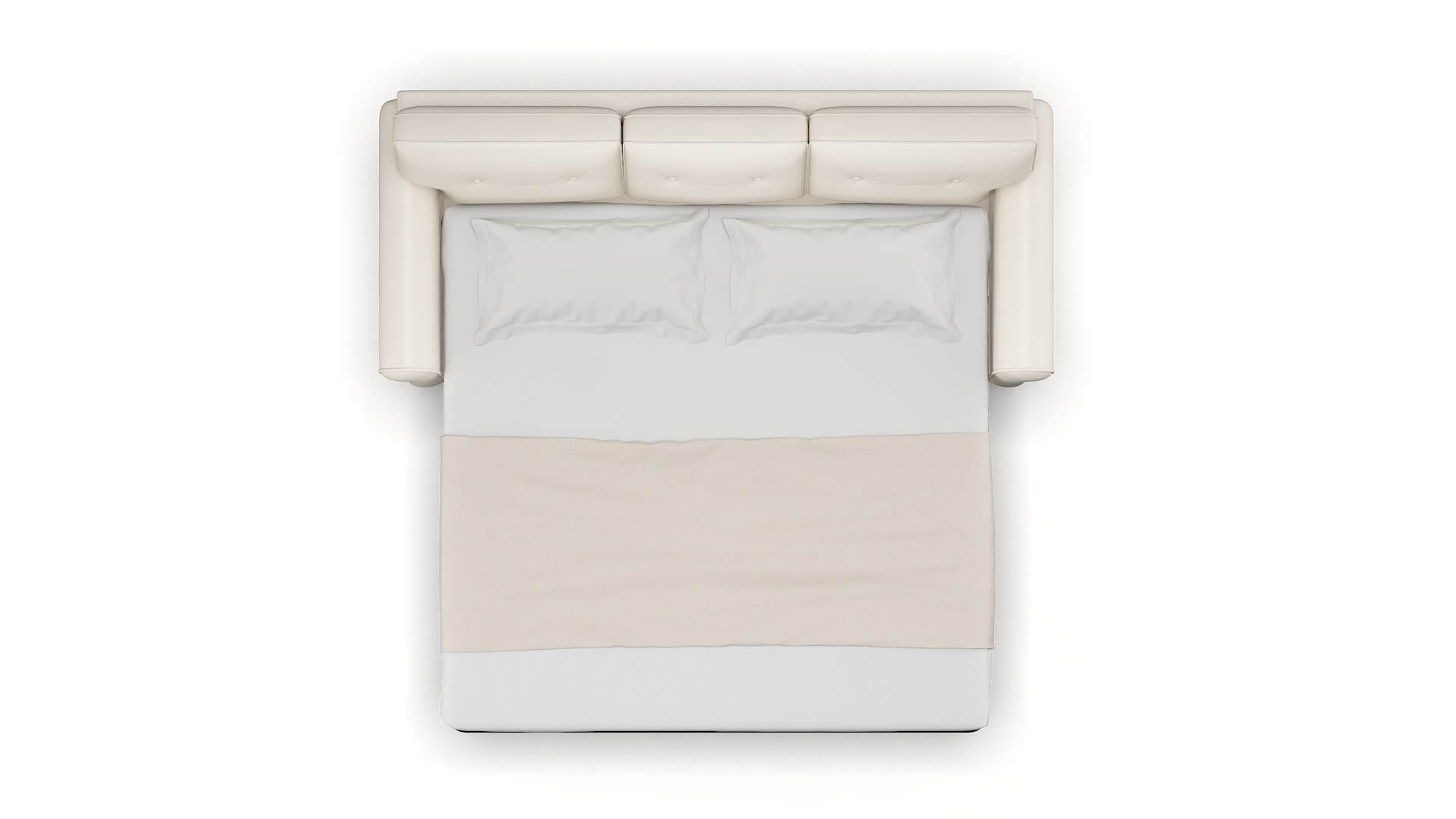 Farah Urban_d Snow Sofa Sleeper Espresso legs 3