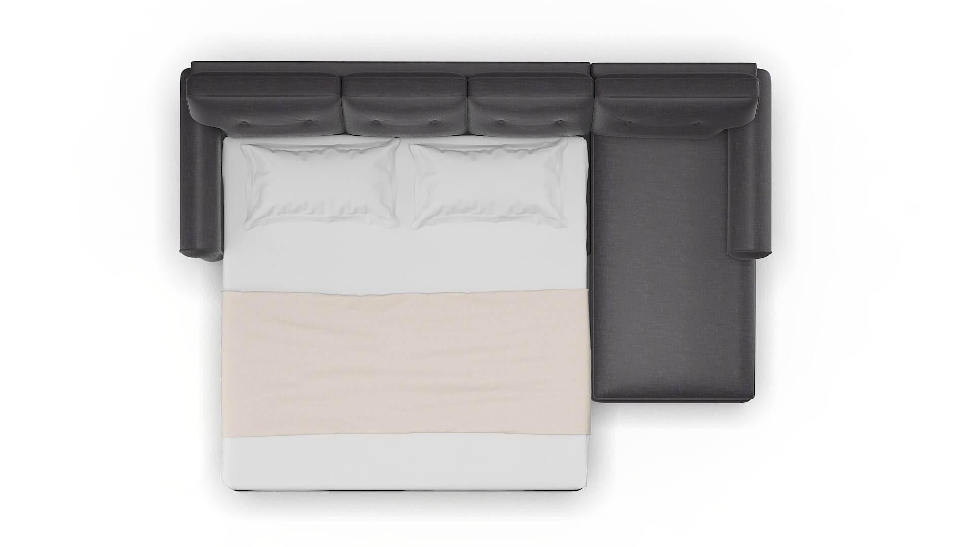 Farah Venus Onyx Panel Sleeper Espresso legs 3