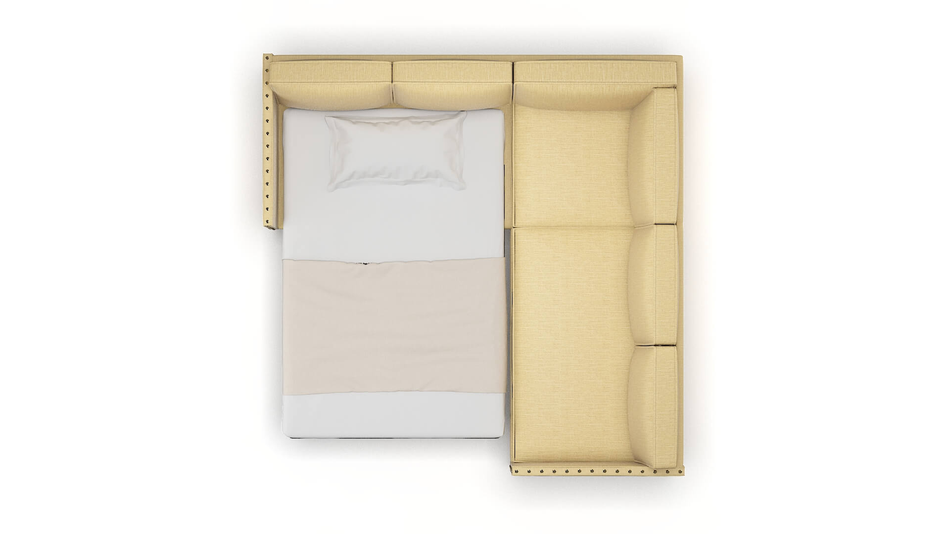 Florence Avalon_hp Ginger Sectional Sleeper Espresso legs 3