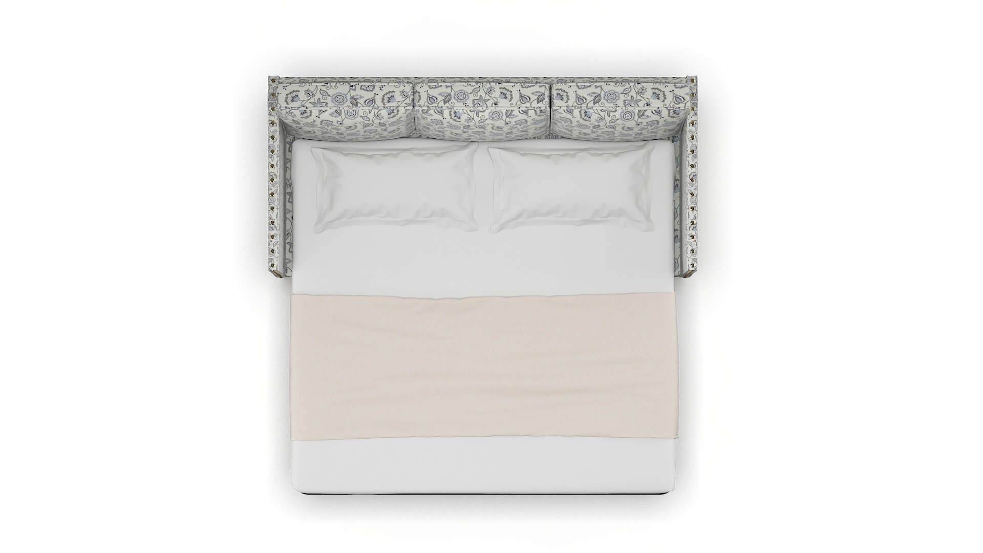 Florence Avignon Sky Sofa Sleeper Espresso legs 3