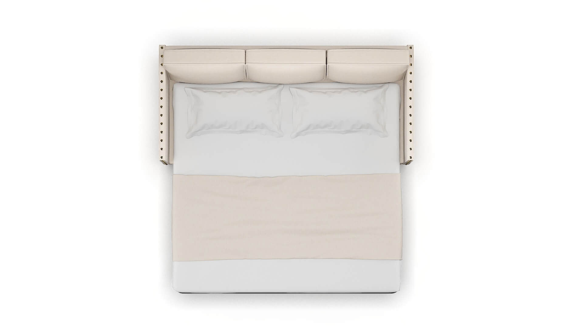 Florence Bella Buckwheat Sofa Sleeper Espresso legs 3