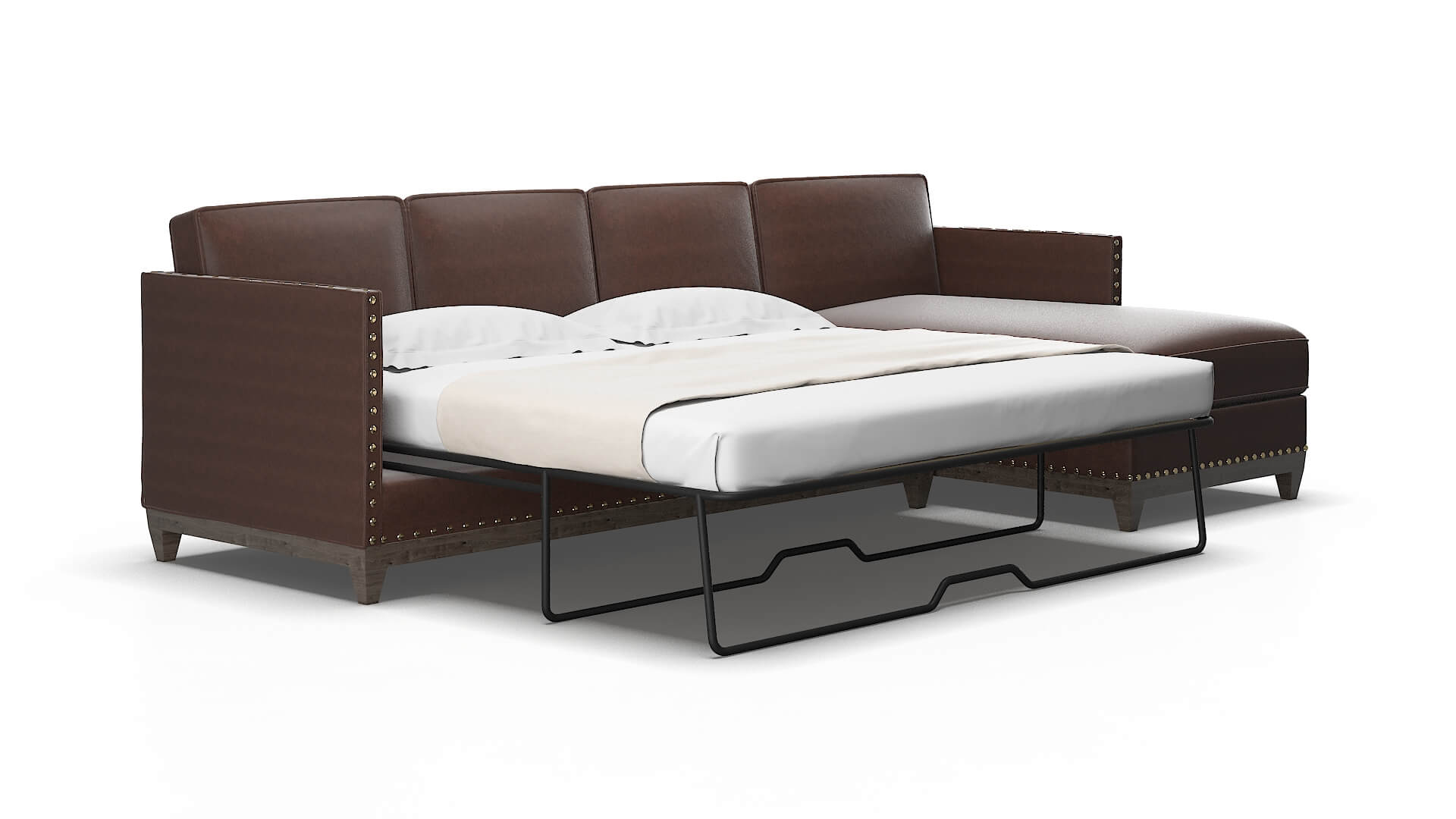 Florence Bella espresso Panel sleeper Espresso Legs  2