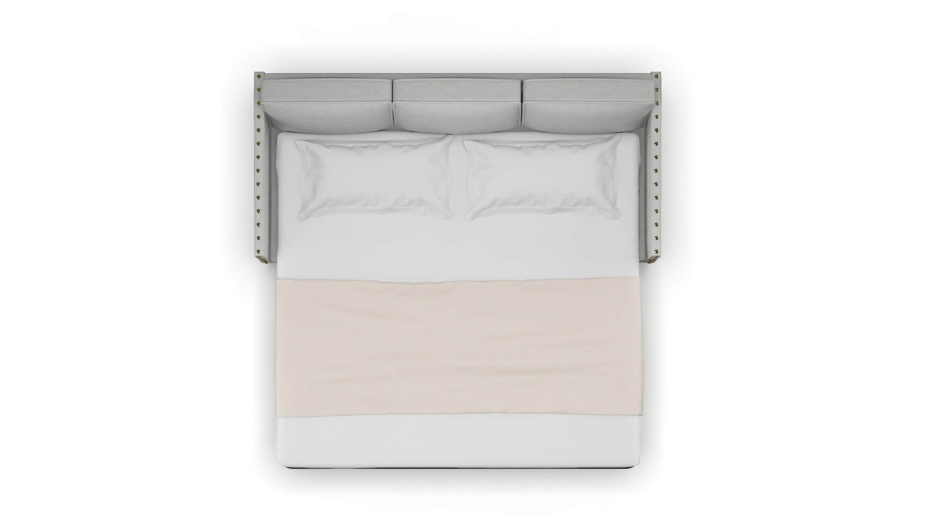 Florence Dawson Platinum Sofa Sleeper Espresso legs 3