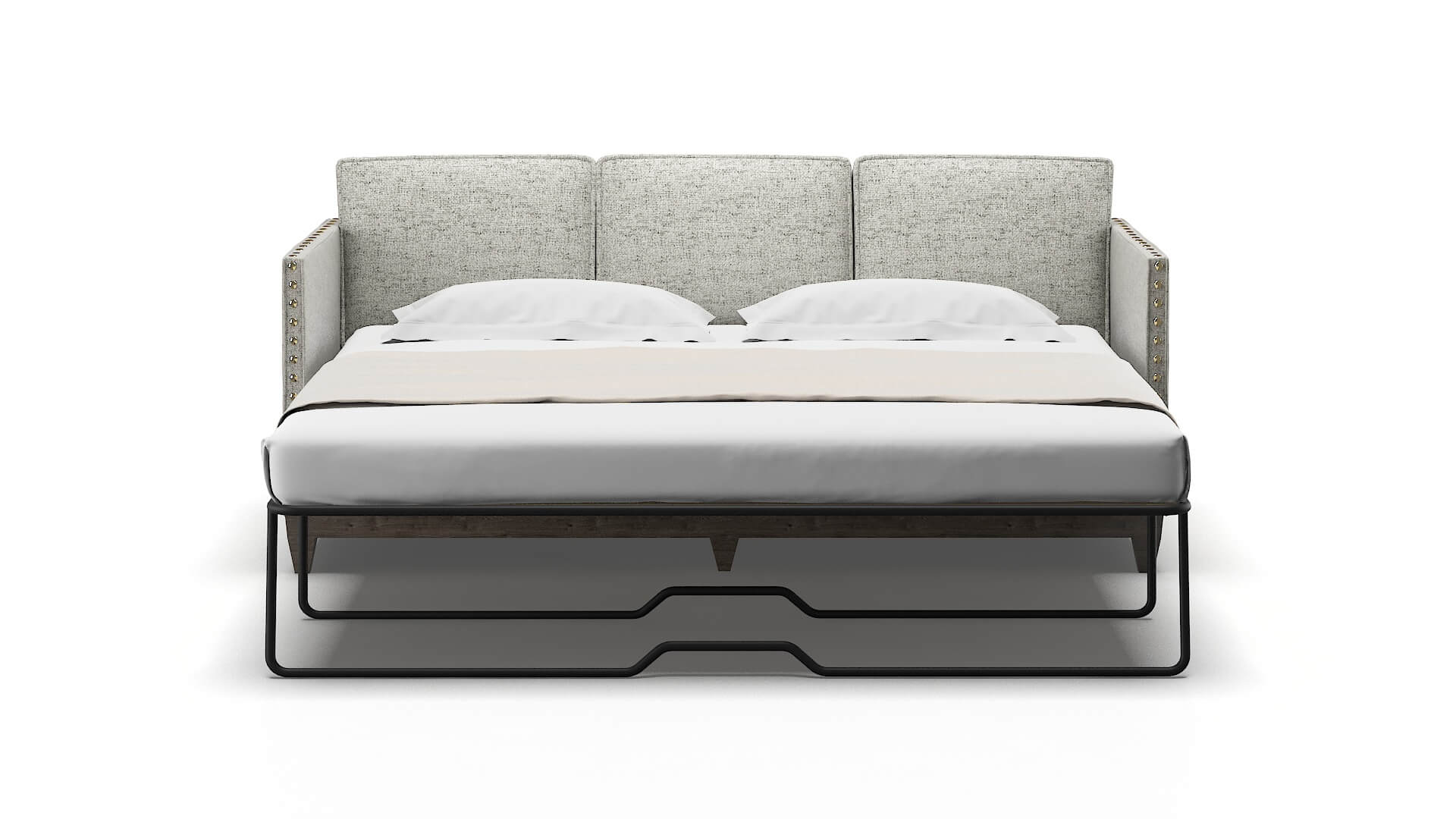 Florence Derby Ash Sofa Sleeper Espresso legs 1