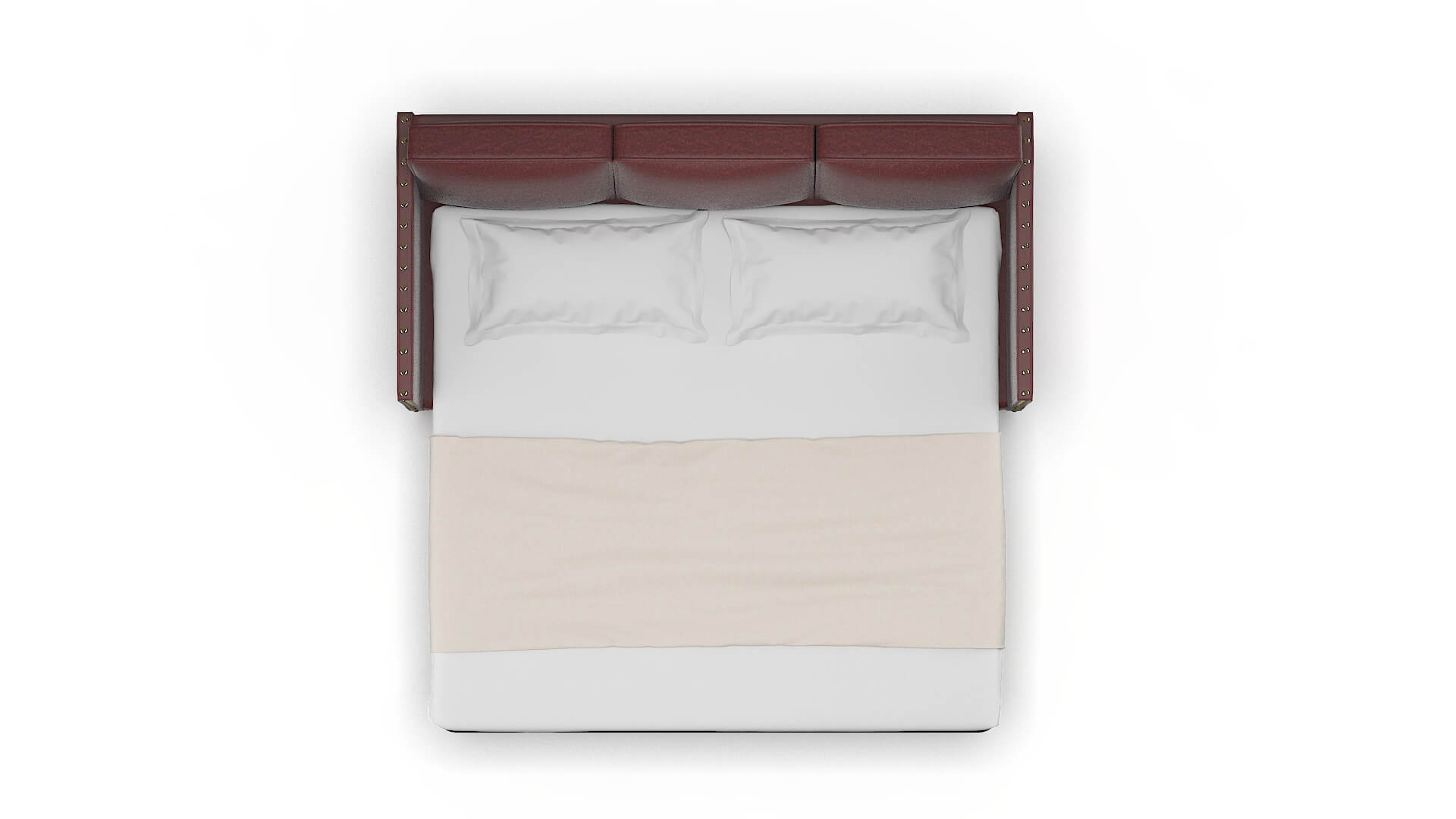 Florence Derby Berry Sofa Sleeper Espresso legs 3