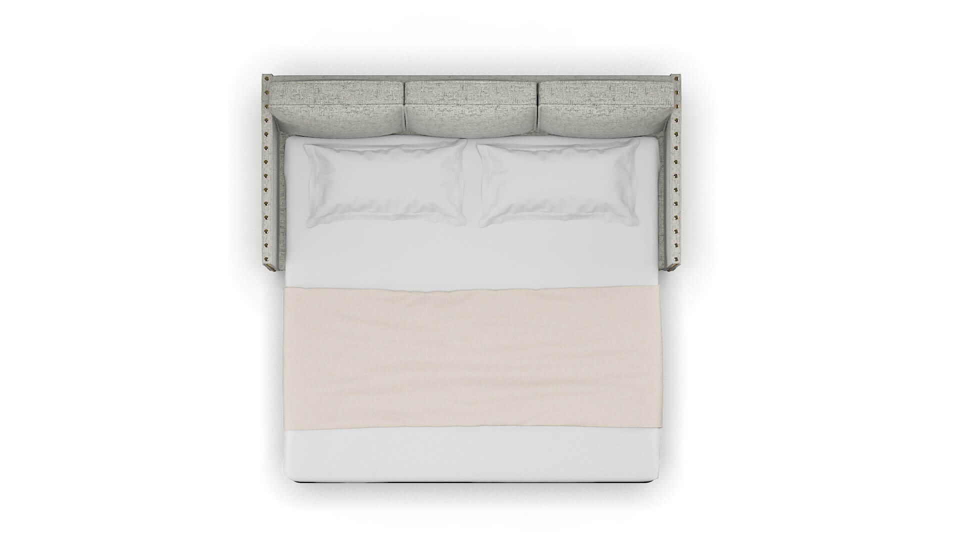 Florence Derby Silver Sofa Sleeper Espresso legs 3