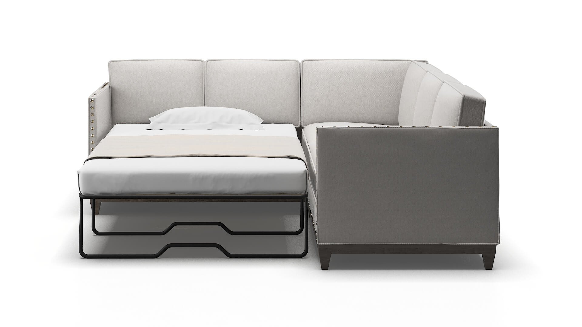 Florence Dream_d Sterling Sectional Sleeper Espresso legs 1