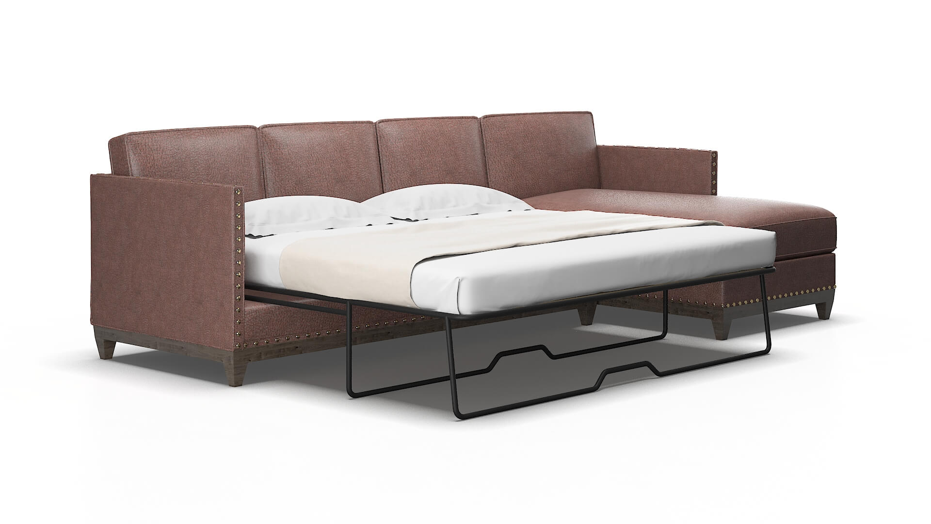 Florence Ford brown Panel sleeper Espresso Legs  2