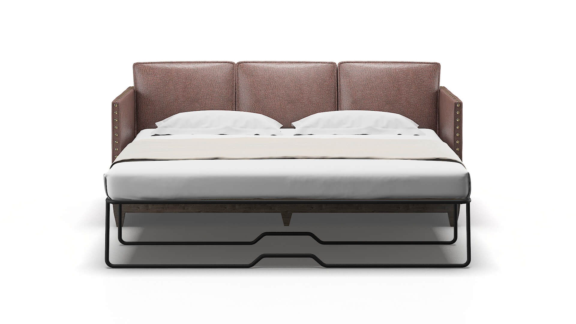 Florence Ford Brown Sofa Sleeper Espresso legs 1