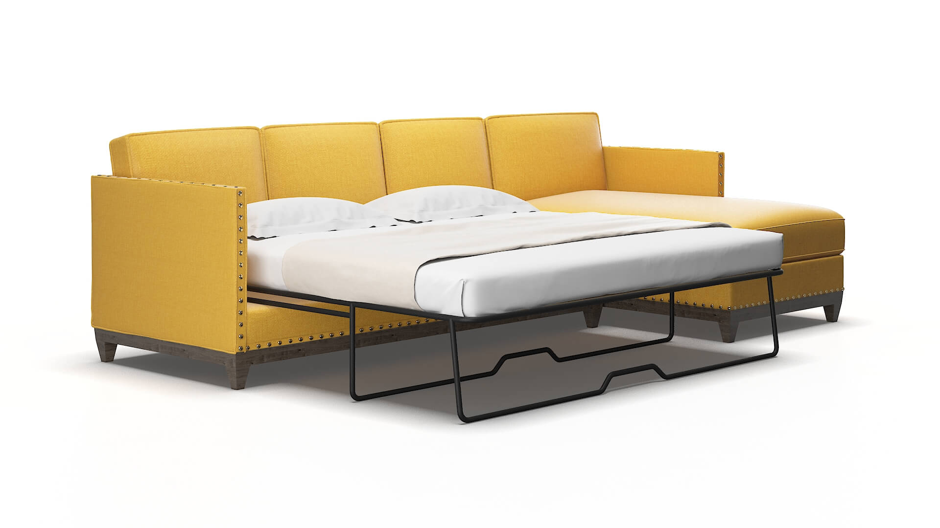 Florence Hepburn chai_tea Panel sleeper Espresso Legs  2