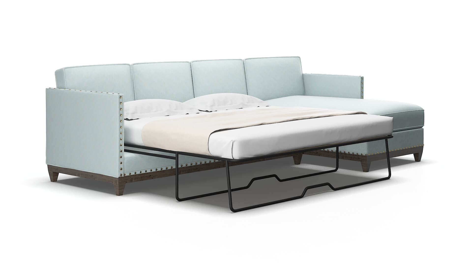 Florence Hepburn peridot Panel sleeper Espresso Legs  2