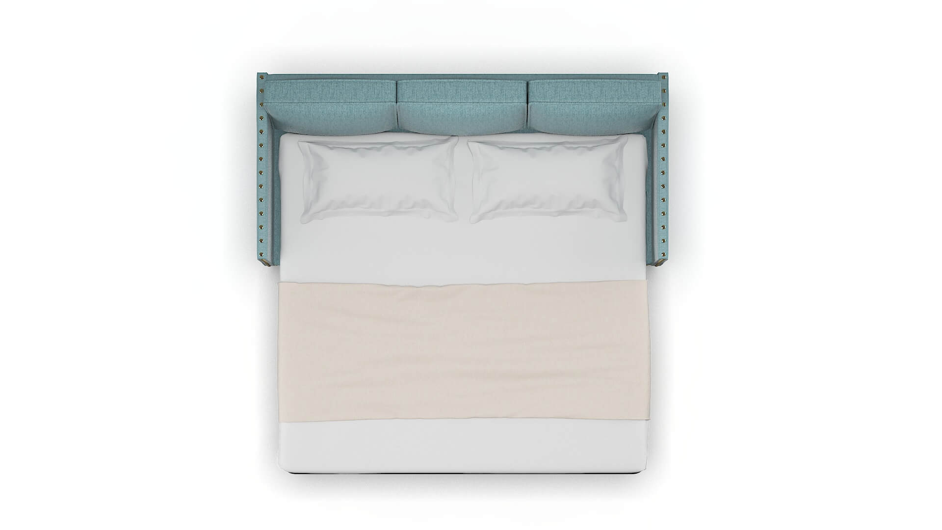 Florence Insight Peacock Sofa Sleeper Espresso legs 3